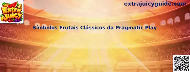 Símbolos Frutais Clássicos da Pragmatic Play