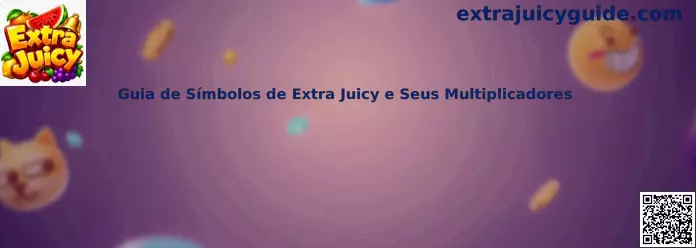 Guía de símbolos de Extra Juicy y sus multiplicadores