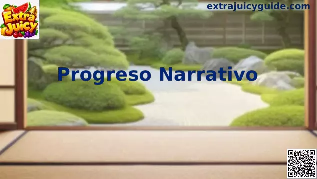 Progreso narrativo en Extra Juicy explicado paso a paso