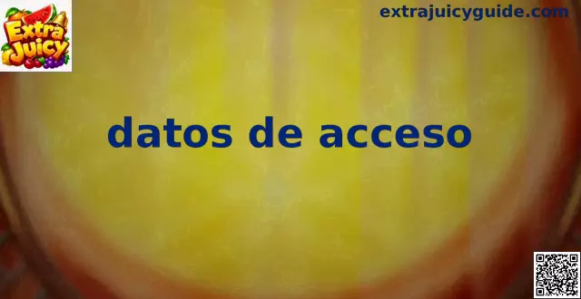 Acceso seguro a Extra Juicy