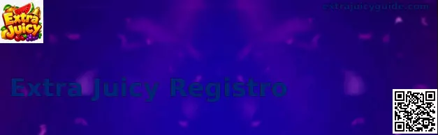 Formulario de Registro Oficial Extra Juicy