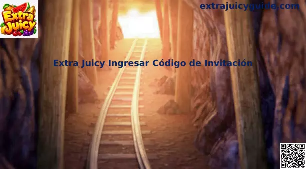 Interfaz de registro y código de invitación para Extra Juicy México