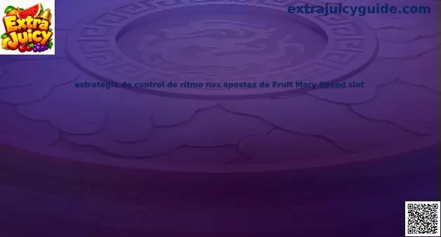 Control de ritmo Fruit Mary Speed slot