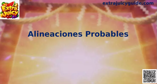 Alineaciones Probables Mundial