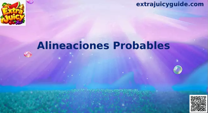 Alineaciones probables fútbol análisis previo