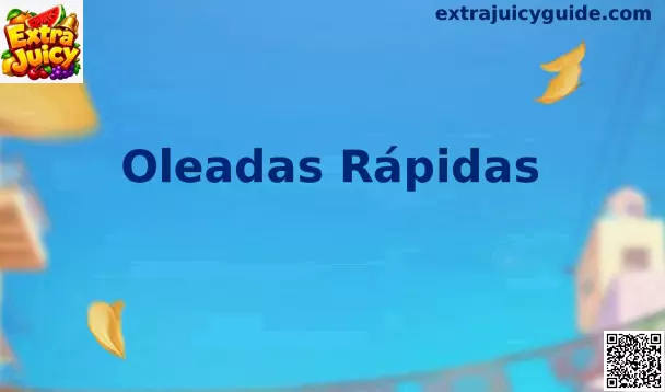 Pantalla temática de Oleadas Rápidas en Extra Juicy con frutas y giros acelerados